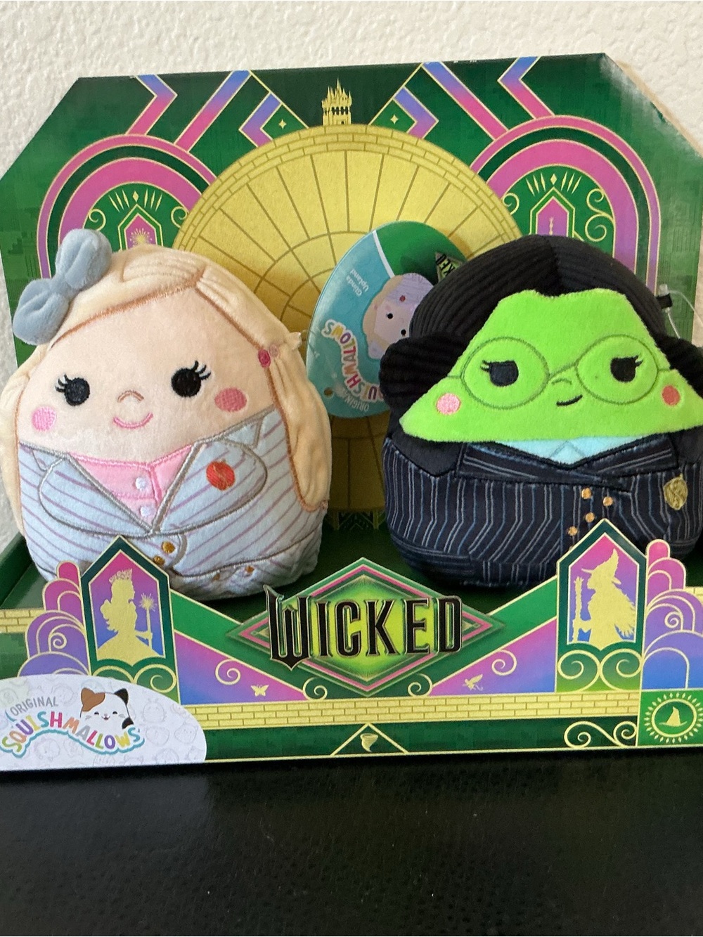 Squishmallows Wicked Elphaba Glinda Upland Target Exclusive 2 pack Plush